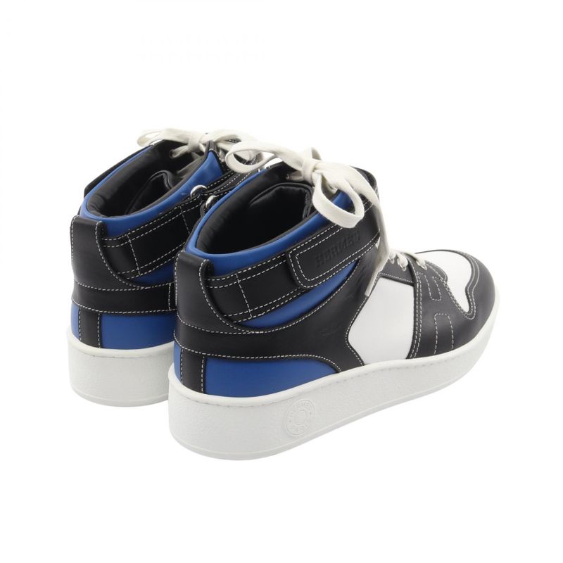 Hermes Sneakers Freestyle Leather Sneakers Men's Used A