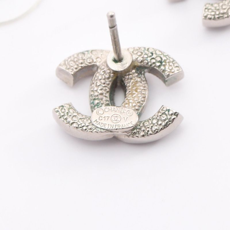 Chanel Earrings Cocomark GP (gold Plated) Earrings Women's Used A