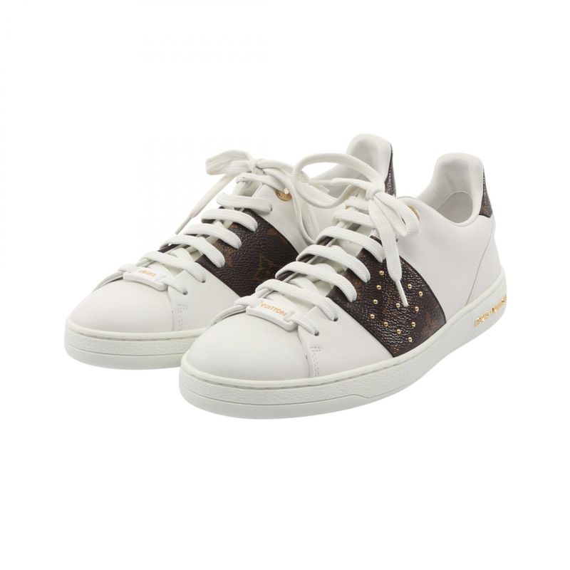 Louis Vuitton Sneakers Front Low Line Monogram Leather Shoes Front Low Line