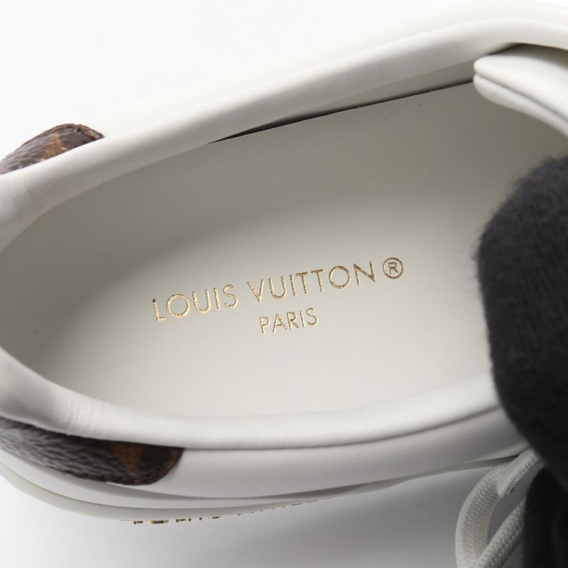 Louis Vuitton Sneakers Front Low Line Monogram Leather Shoes Front Low Line