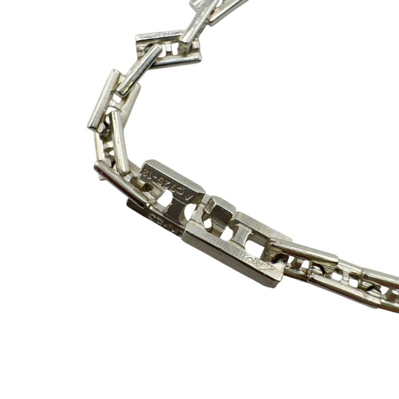 Hermes 4.1g Hera Cles Bracelet Silver Unisex