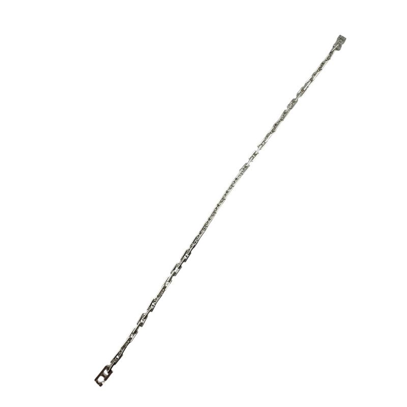 Hermes 4.1g Hera Cles Bracelet Silver Unisex