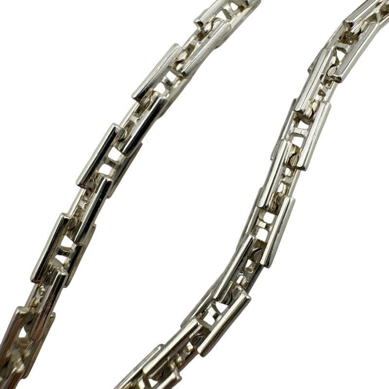 Hermes 4.1g Hera Cles Bracelet Silver Unisex