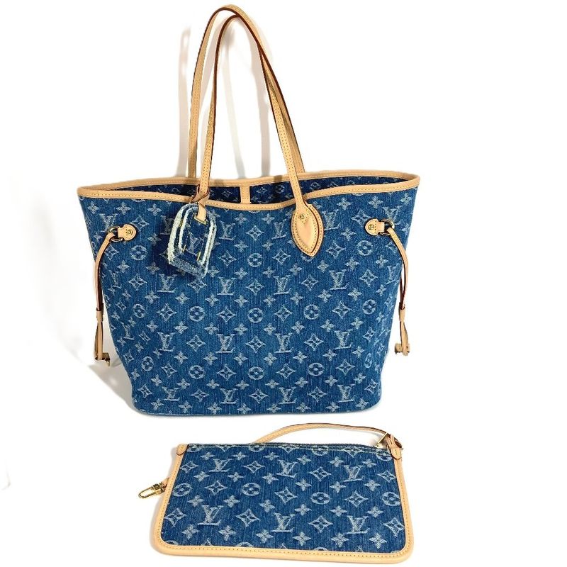 Louis Vuitton Tote Bag Neverfull MM Neverfull MM M13192 Monogram Denim Canvas
