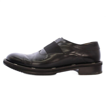 Fendi Loafers Business Shoes Leather Rubber Belt 9 28cm (11.02in) Black XZ •