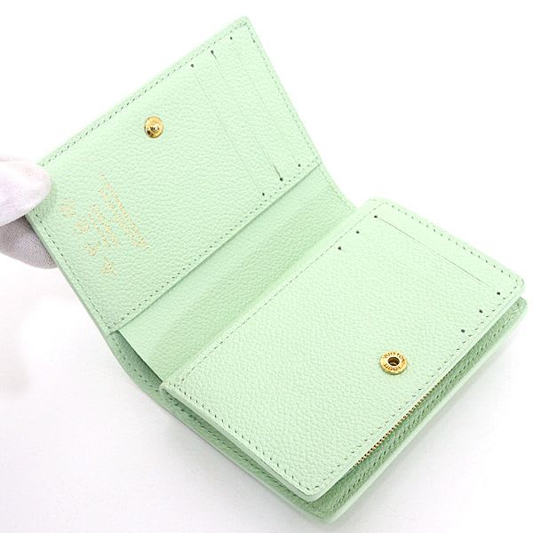 Louis Vuitton TM Portefeuille K Monogram Empreinte Leather Green Tea