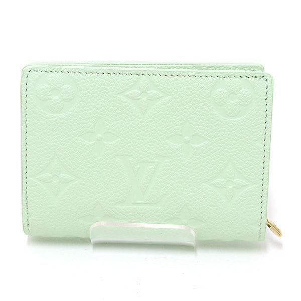 Louis Vuitton TM Portefeuille K Monogram Empreinte Leather Green Tea