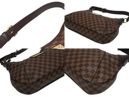 Louis Vuitton Handbag Bag Thames PM Damier Ebene Gold — view 7