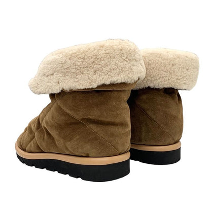 Louis Vuitton Pillow Line Monogram Boots Short Boots Ankle Boots Suede Mouton
