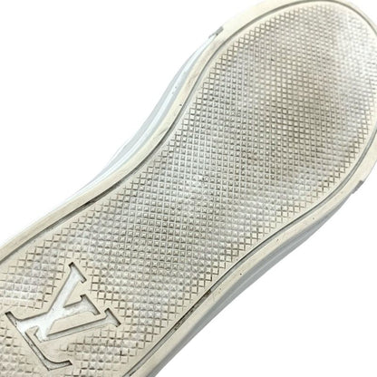 Louis Vuitton Play Timeline Monogram Sneakers Shoes Fabric Leather Black White