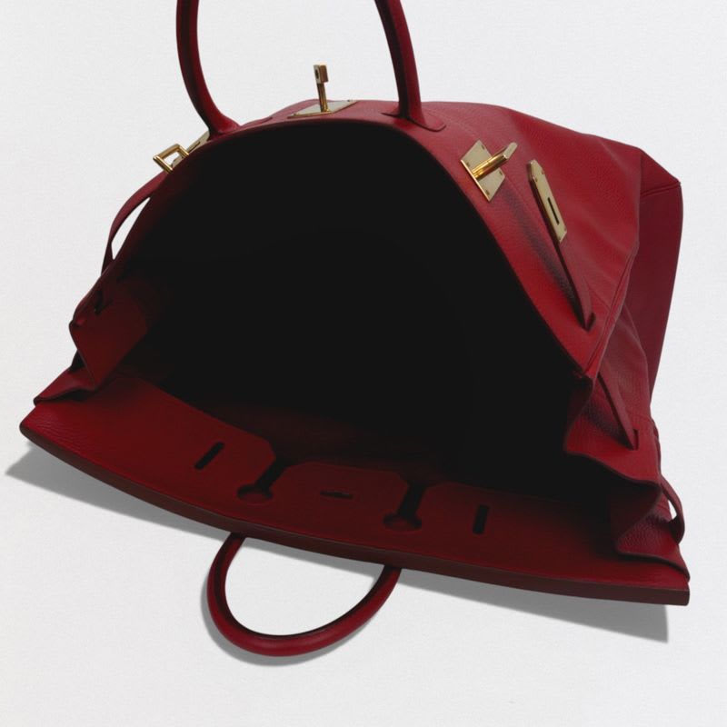 Hermes Haut A Courroies HAC 55 Bag Tote Ardennes