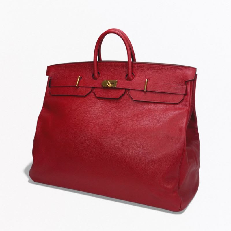 Hermes Haut A Courroies HAC 55 Bag Tote Ardennes