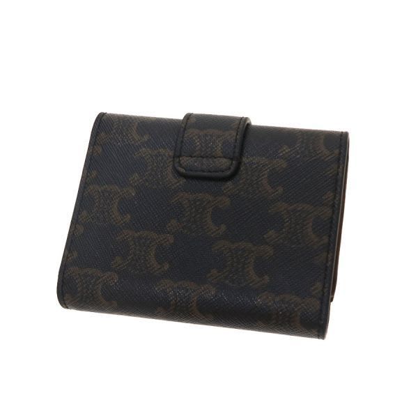 Celine Fine Strap Wallet Nino Triomphe Canvas 10 M962 cqh.04 lu