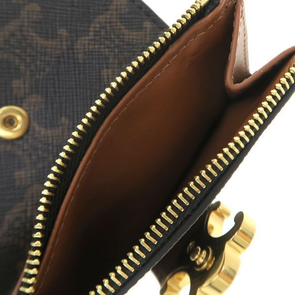Celine Fine Strap Wallet Nino Triomphe Canvas 10 M962 cqh.04 lu