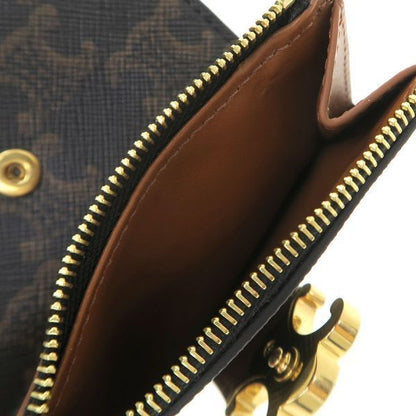 Celine Fine Strap Wallet Nino Triomphe Canvas 10 M962 cqh.04 lu