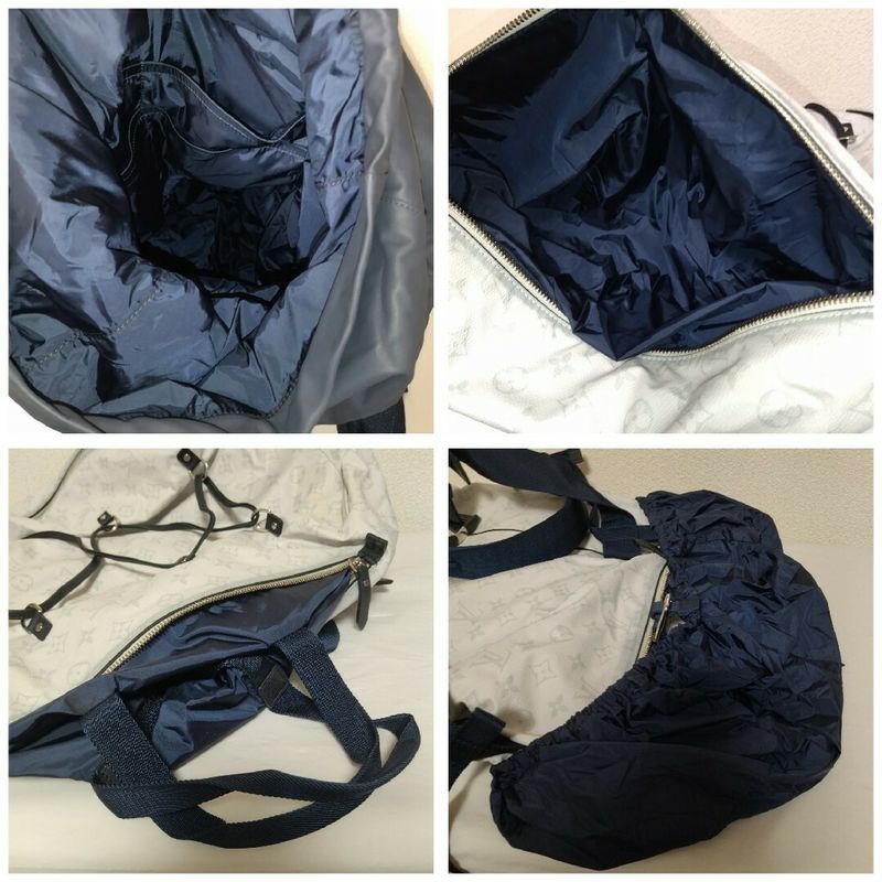 Louis Vuitton Monogram White Ultralight Backpack XL