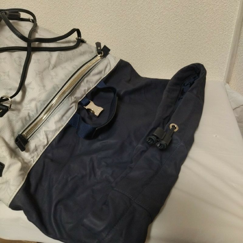 Louis Vuitton Monogram White Ultralight Backpack XL