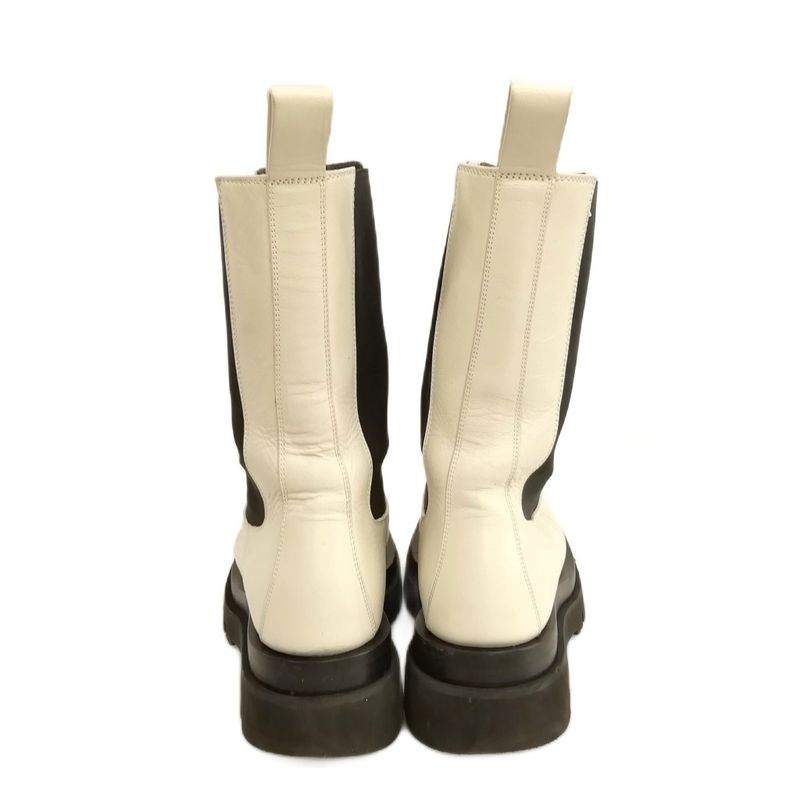 Bottega Veneta the Lug Boots Lug Boots Side Gore Chelsea 39 White