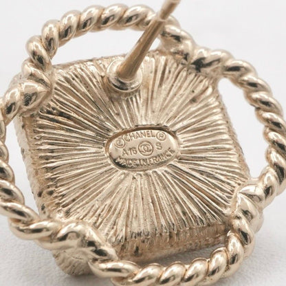 Chanel Earrings Earring Gold Silver Coco Mark