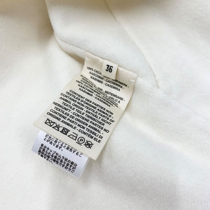 Hermes Outer Hoodie Blouson Jacket Cashmere White