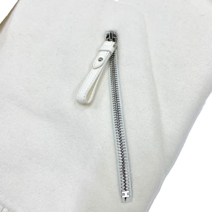 Hermes Outer Hoodie Blouson Jacket Cashmere White