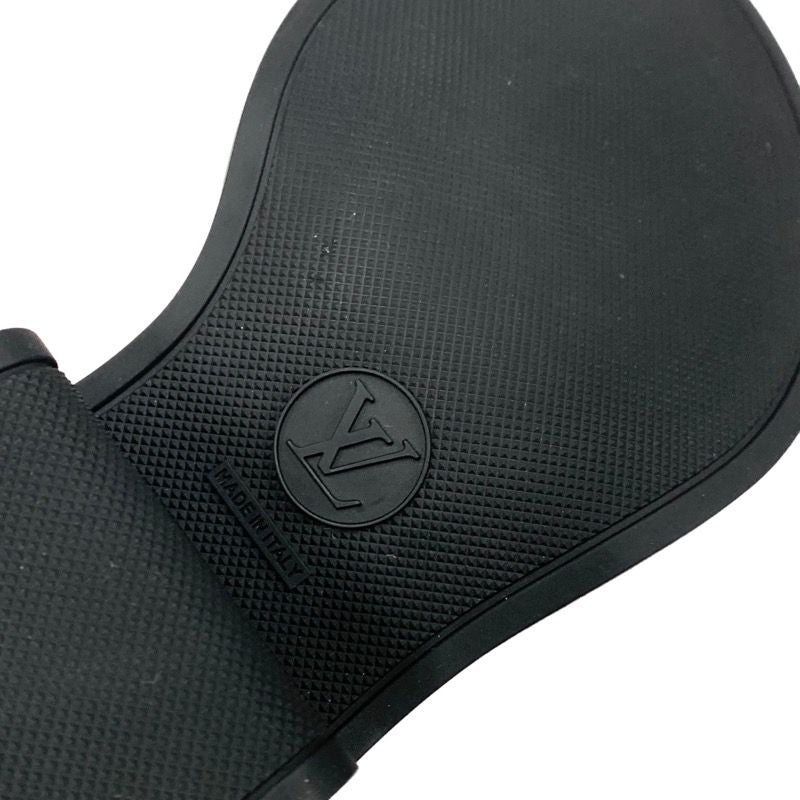 Louis Vuitton Moonlight Line Boots Short Boots Ankle Boots Shoes Belt Satin Blue