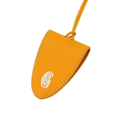 Goyard Croc Universal Bag Clasp Magnetic Clip Leather Yellow