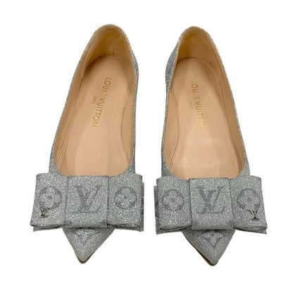 Louis Vuitton Blossom Line Flat Shoes Ballet Shoes Ballerina Monogram Ribbon