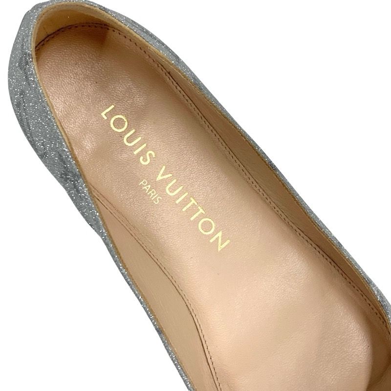 Louis Vuitton Blossom Line Flat Shoes Ballet Shoes Ballerina Monogram Ribbon