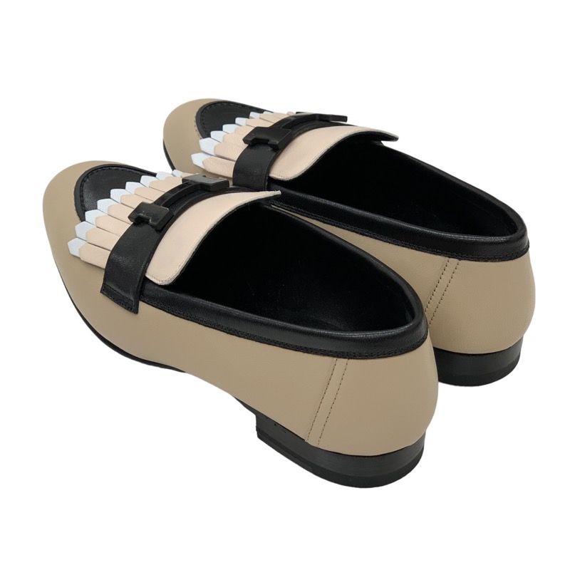 Hermes Royal Loafer Leather Shoes Leather Unused Moccasins Flat Shoes Hhardware