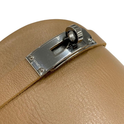 Hermes Jumping Boots Long Boots Shoes Kelly Hardware Leather Brown