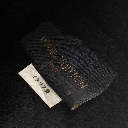 Louis Vuitton Bob Carey On Monogram Hat Wool Black White Bucket Reversible