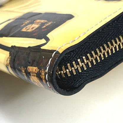 Louis Vuitton Coin Case Zippy Purse Patent Leather Black