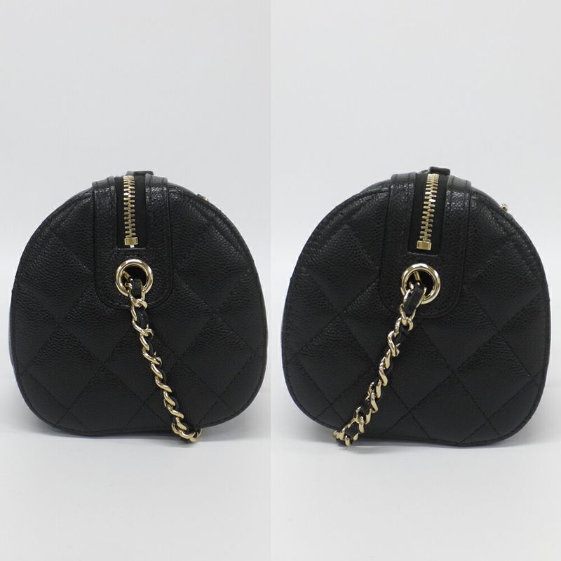 Chanel Mini Boston Chain Shoulder - Matelasse Ap4474 Chien Pangold