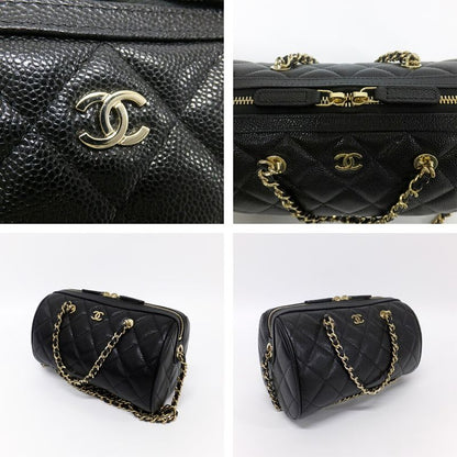 Chanel Mini Boston Chain Shoulder - Matelasse Ap4474 Chien Pangold