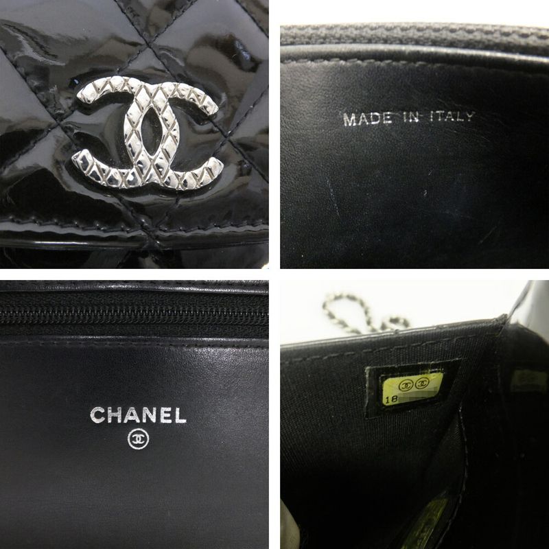 Chanel Brilliant Matelasse Chain Shoulder - A48692 Enamel Patent