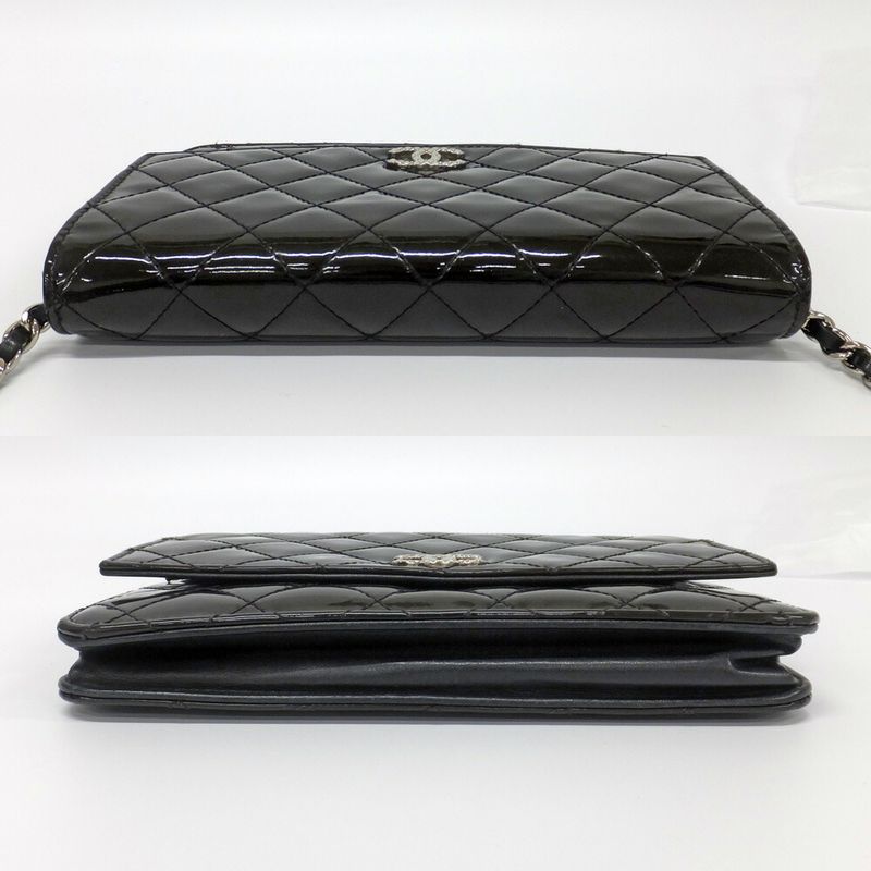 Chanel Brilliant Matelasse Chain Shoulder - A48692 Enamel Patent