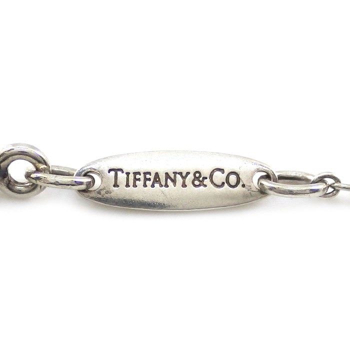 Tiffany & Co Necklace Open Heart 2 Point Diamond SV 925
