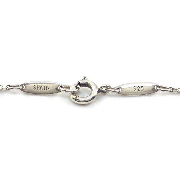 Tiffany & Co Necklace Open Heart 2 Point Diamond SV 925