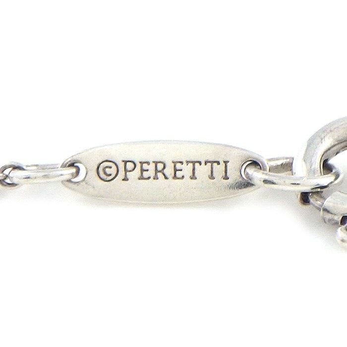 Tiffany & Co Necklace Open Heart 2 Point Diamond SV 925