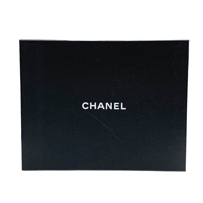 Chanel Boots Short Boots Shoes Chain Here Mark Suede Black Gold