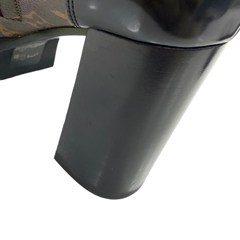 Louis Vuitton Star Trail Monogram Boots Short Boots Ankle Boots Lace Up Leather