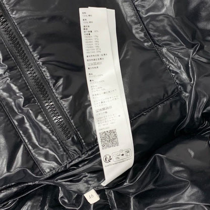 Celine Outer Down Jacket Logo Nylon Black Men's