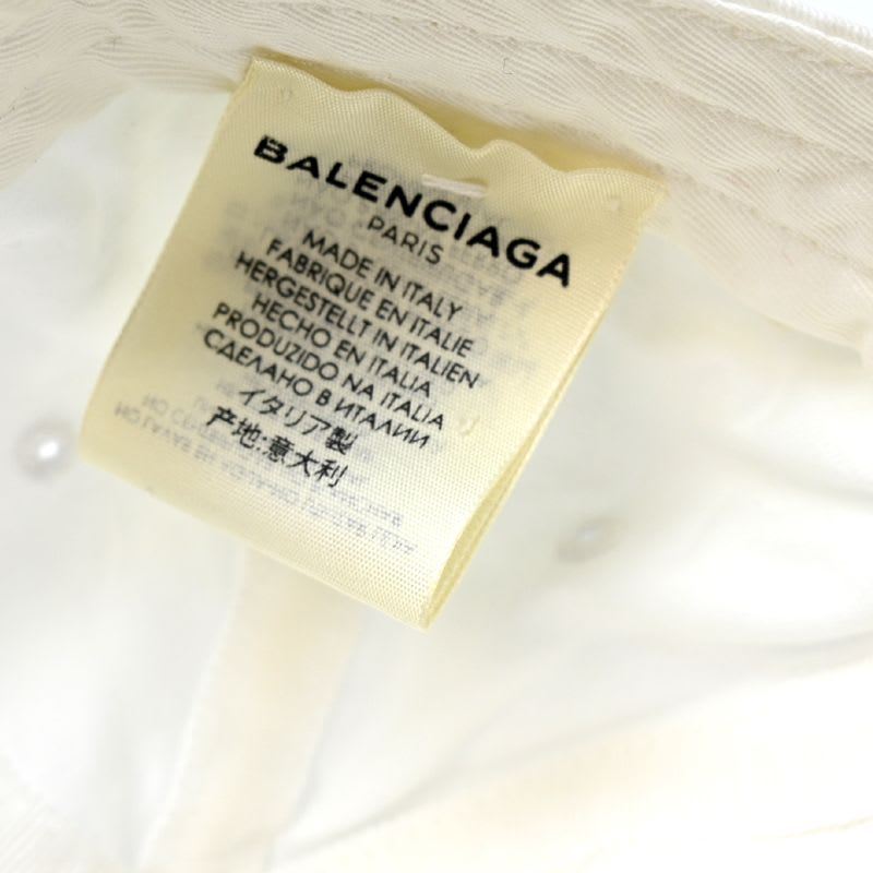 Balenciaga White Cap