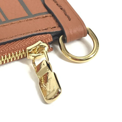 Louis Vuitton Pouch Neverfull Inside Out MM M12061 Leather Tan Brown