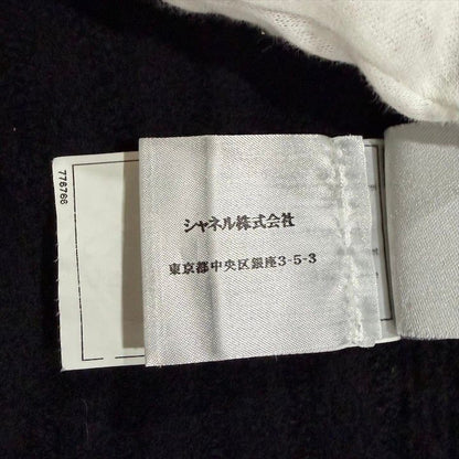 Chanel CC Logo Wool Coat 38 Outer