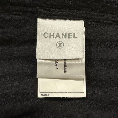 Chanel CC Logo Wool Coat 38 Outer