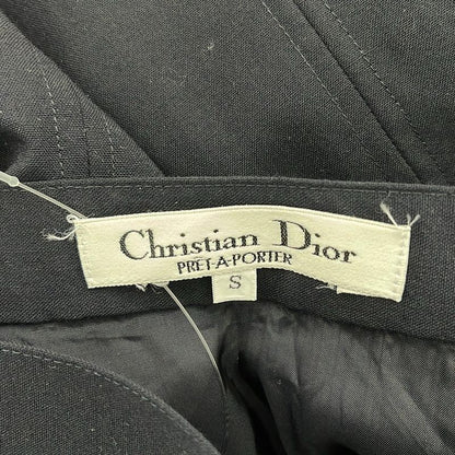 DIOR Christian Dior Skirt Size S Women's - Dark Navy Knee Length Pret-a-porter