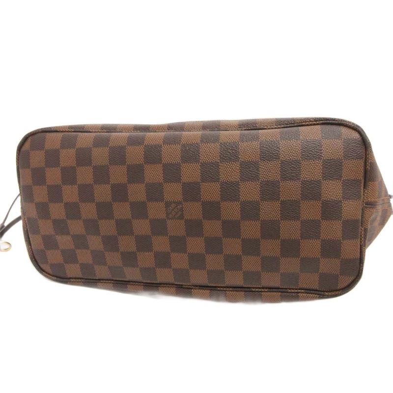 Louis Vuitton Neverfull MM Damier Ebene N41358 Tote Bag Shoulder Brown