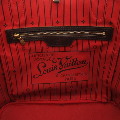 Louis Vuitton Neverfull MM Damier Ebene N41358 Tote Bag Shoulder Brown